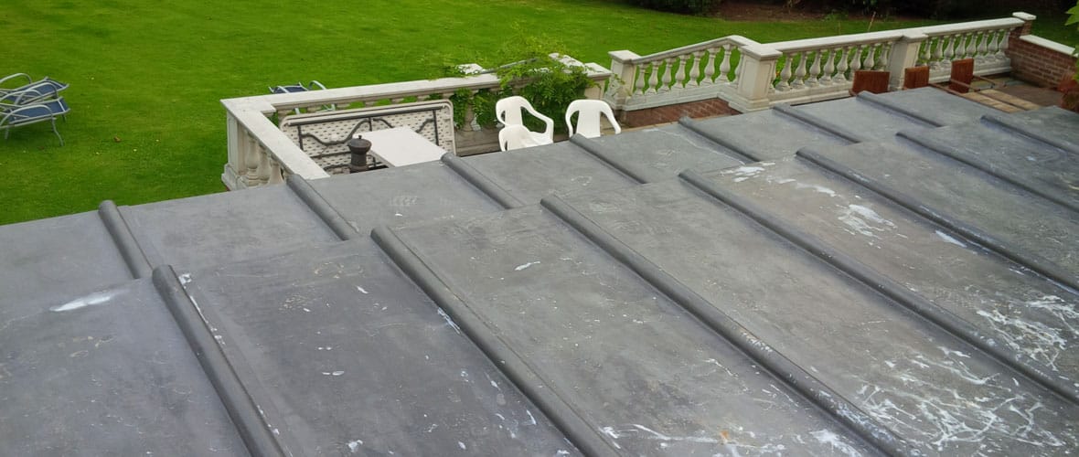 Completed two tiered flat roof work